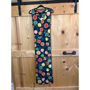 NWT Popsy Clothing Citrus Tie Back Kyla Maxi Sleeveless Dress Plus Size 22